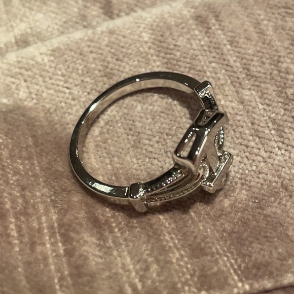 Sterling Silver 925 Anchor Nautical Style Ring - Picture 3 of 6